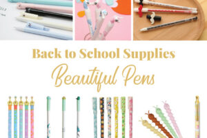 Cute School Supplies: 16 Japanese Style Pens