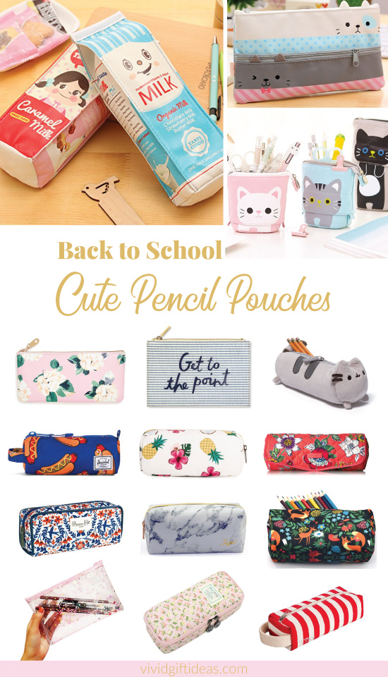 Cute Pencil Case Collection (School Supplies)