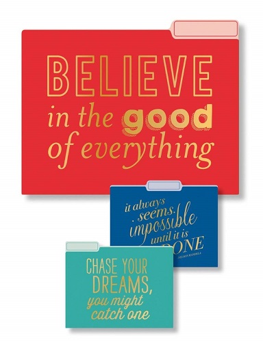 Believe In Good InspirationsÂ File Folders