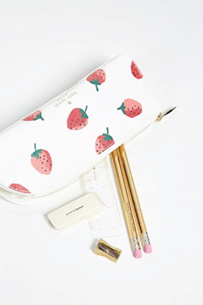 Kate Spade Strawberries Pencil Case