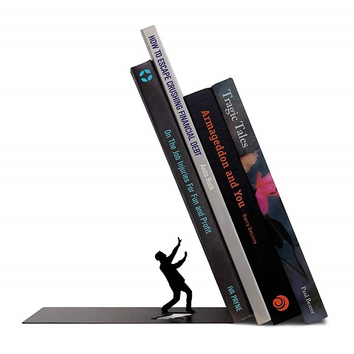 Fred THE END Dramatic Bookends
