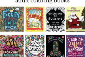 10+ Funny Adult Coloring Books to Reduce Stress