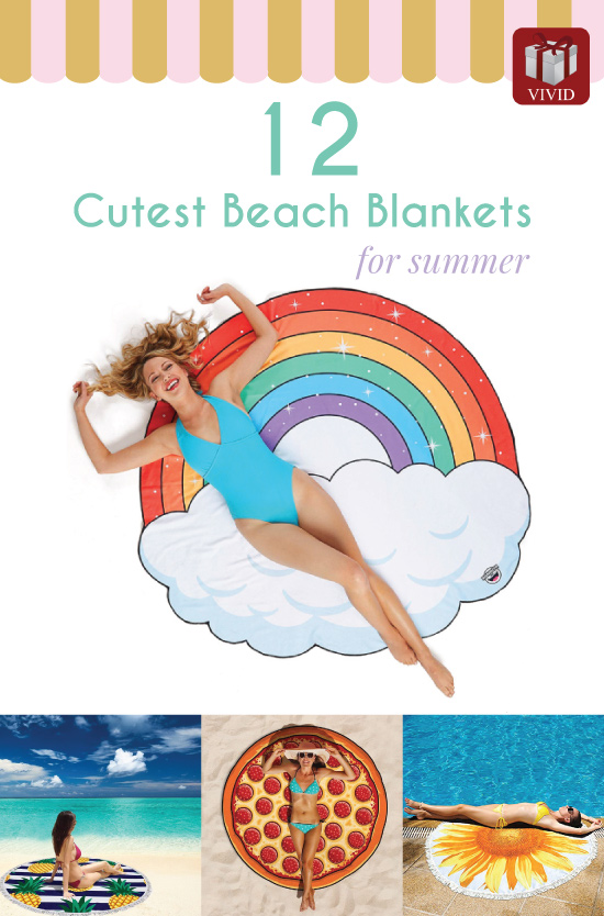 Cutest Beach Blankets for Summer