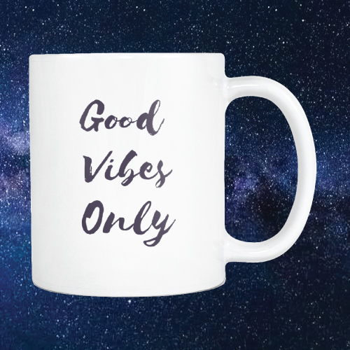 Good Vibes Only Mug | going-away-college-gifts-girls