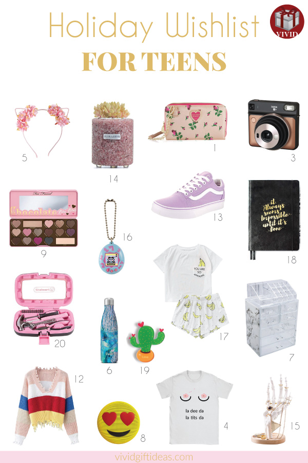 Christmas gifts for teen girls 2018