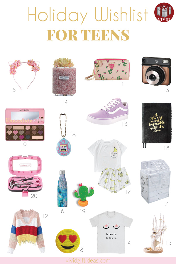 2018 girls christmas sales list