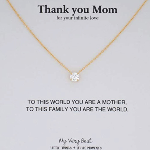 Mom Diamond Necklace