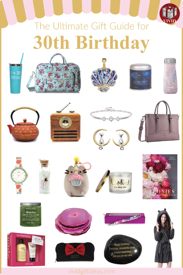 30 Awesome 30th Birthday Gifts for Her