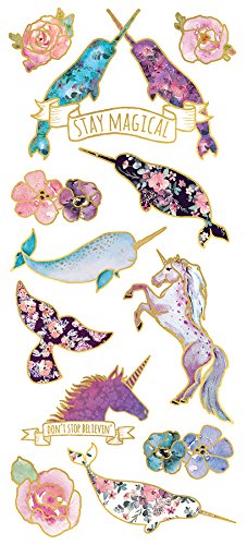 narwhal-gifts Paper House Productions Sea Unicorn Stickers