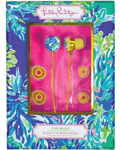 lilly pulitzer wade & sea earbuds