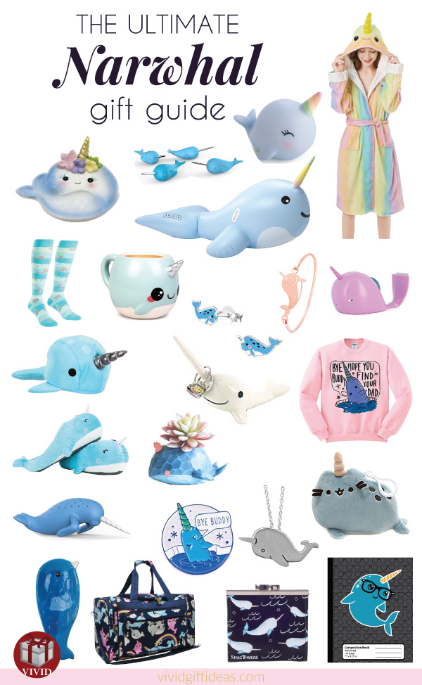 Best Narwhal Gifts - cool gift ideas for someone who likes the narwhal.