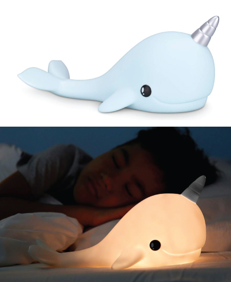 Color Changing Narwhal Night Light