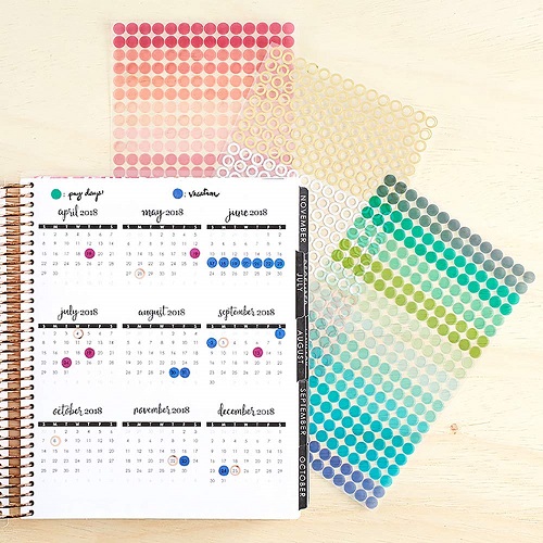 Erin Condren Colorful Circles Stickers Pack