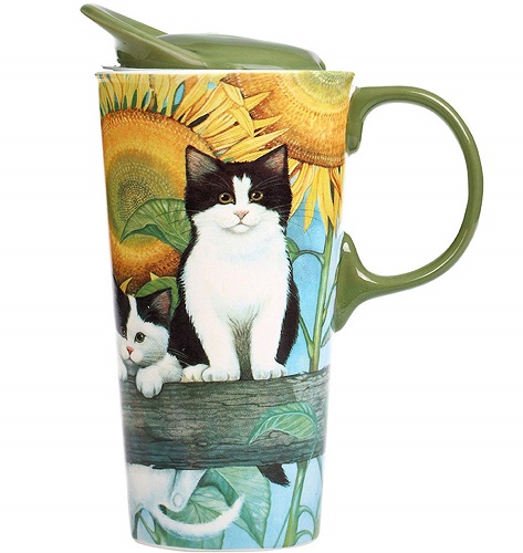 Kitties Travel Ceramic Mug | Cat Lover Mugs