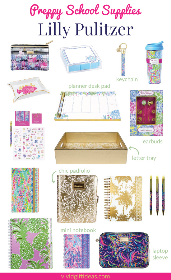 Lilly Pulitzer School Supplies & Stationery