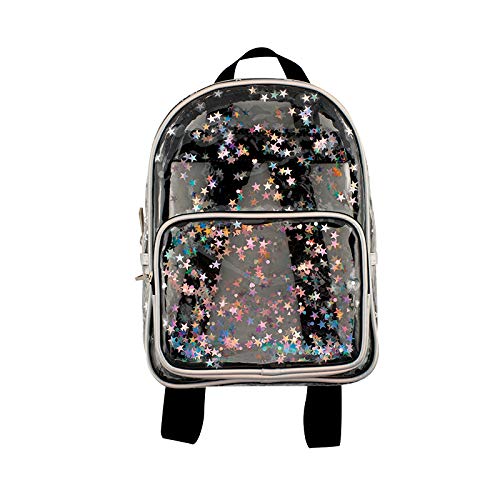 cute-mini-backpacks Transparent Star Mini Backpack