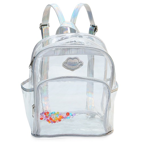 Zicac Girls' Transparent Sequins Backpack