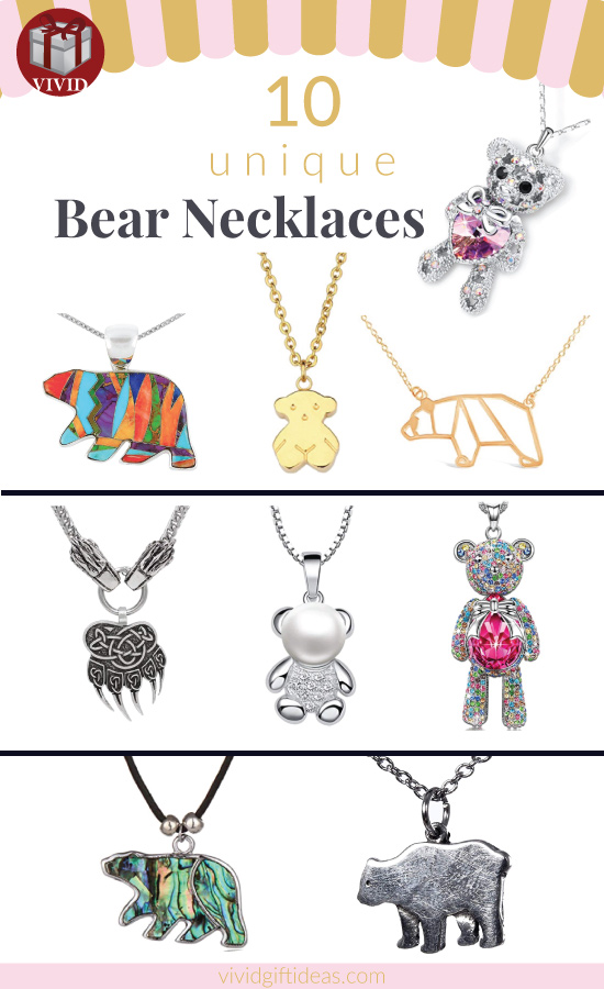 10 Bear Necklaces - Find Your Bear Necklace Here