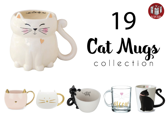 19 Cat Mugs | Cat Coffee Mugs