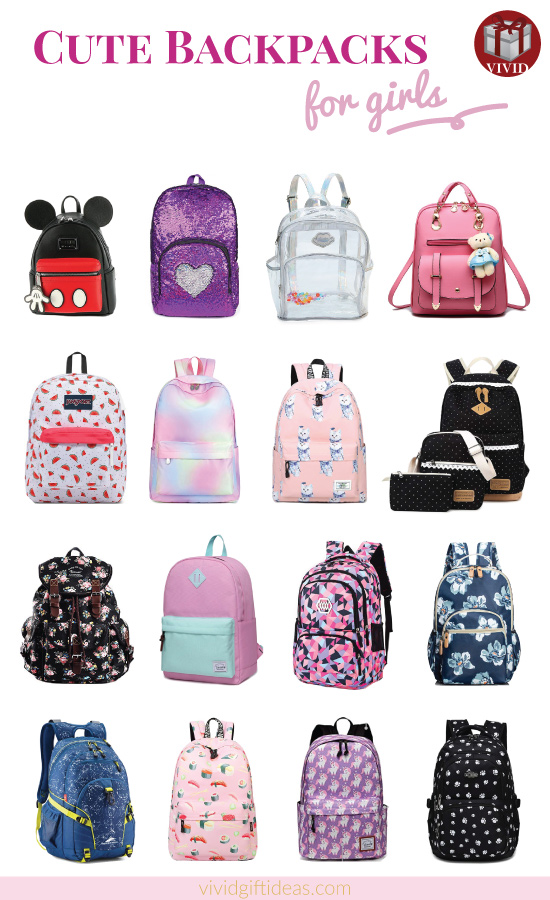 Cute Backpacks for Middle-School Girls and Tweens