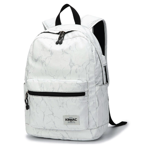 Kinmac Marble Laptop BackpackÂ marble-school-supplies