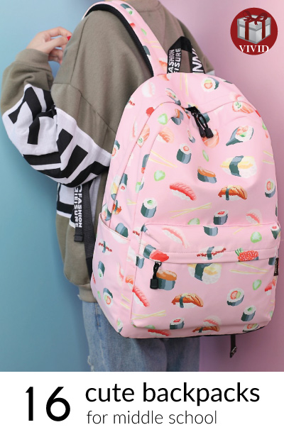 16 Cute Middle School Girl Backpacks That Make Going To School Fun