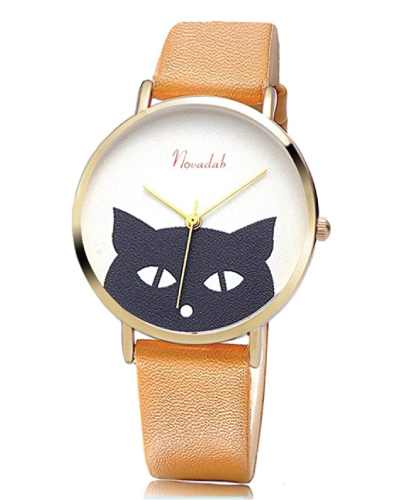 Novadab Cat Face Wristwatch