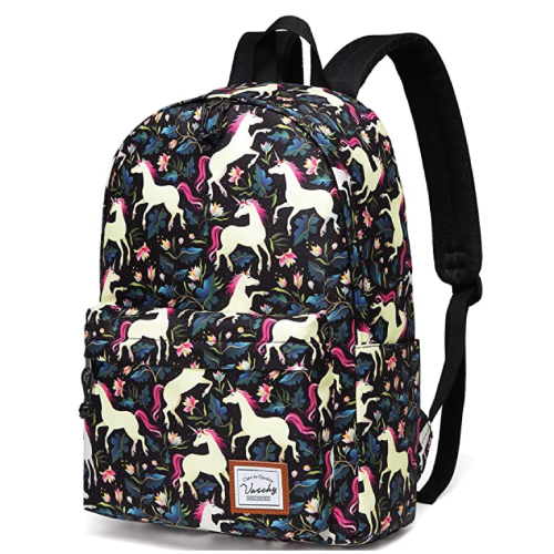 VASCHY Unicorn Backpack Cute Bag for Teenagers