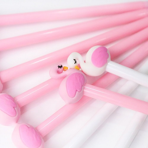 Cute Flamingo Pen Pink-Back-to-School-Supplies