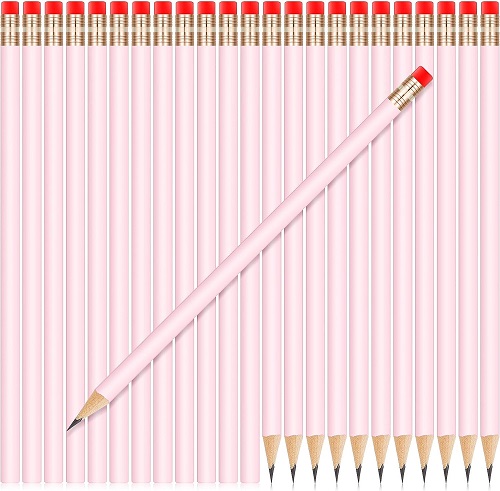 HB Graphite Pencils | Pink-Back-to-School-Supplies