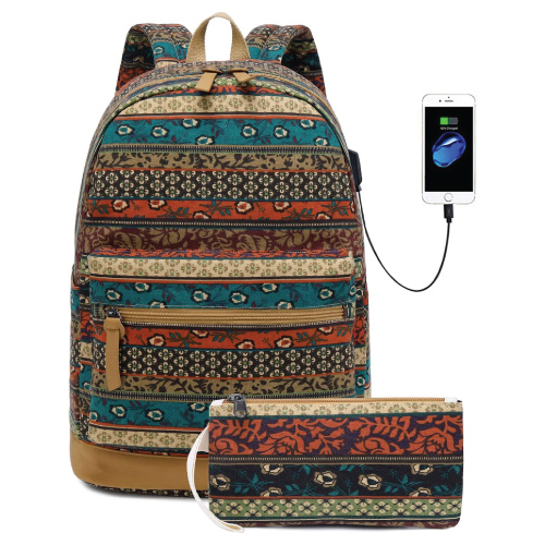 Bohemian Waterproof Laptop Backpack