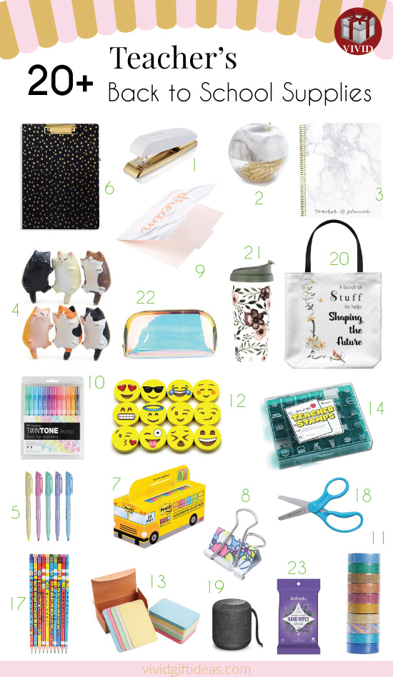 23 Cute Back-to-School Supplies For Teachers