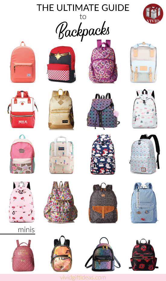 ZOMAKE Stylish Doctor Style Multipurpose School Travel Backpack for Women Girls Ginger