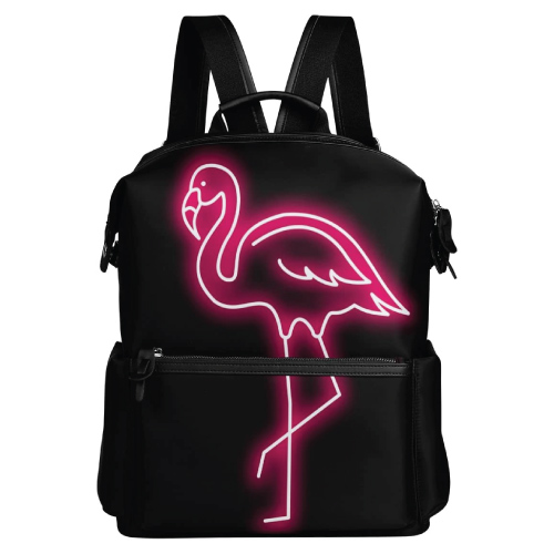 Pink Flamingo Casual Backpack