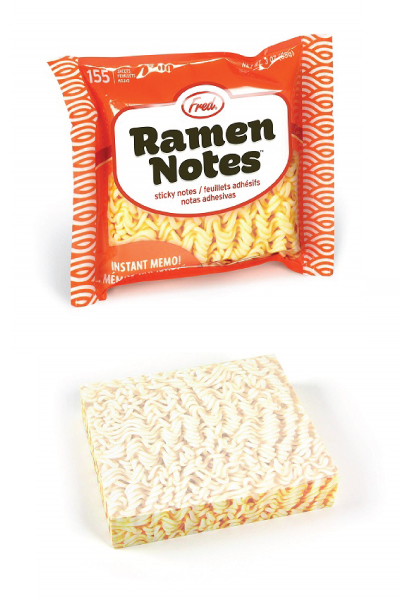 Fred Ramen Sticky Note Pad | Kawaii Stationery