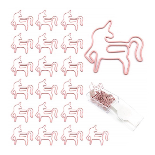 Unicorn Paper Clips | Teen Girl Stocking Stuffers