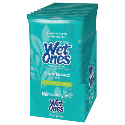 Wet Ones Plant Based Antibacterial Hand Wipes