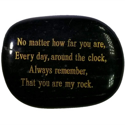 Christmas Gift Ideas | Love Engraved Rock | Gifts for Boyfriend