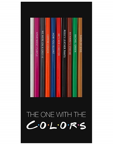 FRIENDS Parody Colored Pencils