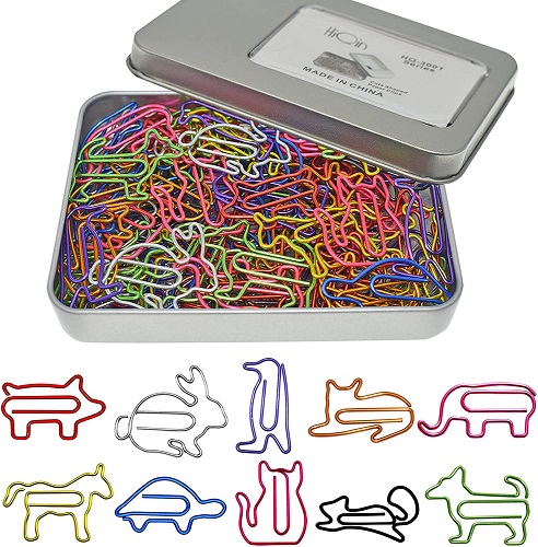 Animal Shaped Paperclips 