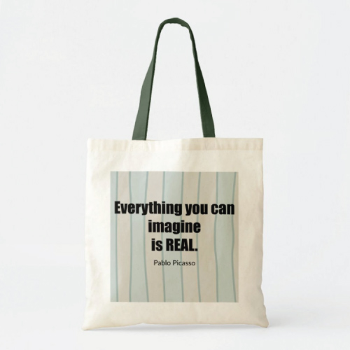 Artist Picasso Quote Bag