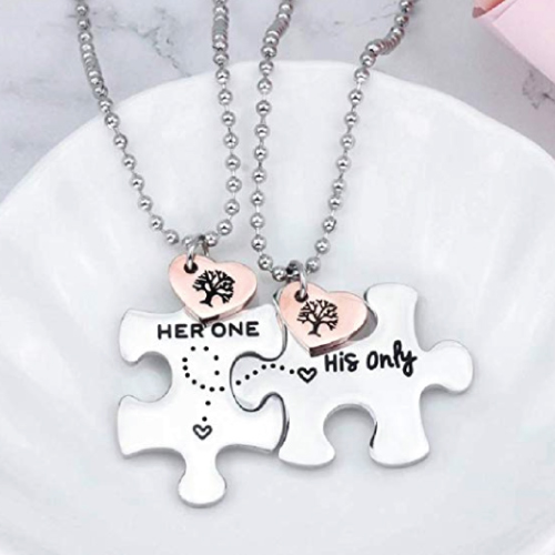 Christmas Gift Ideas | LDR Puzzle Necklaces | Gifts for Boyfriend