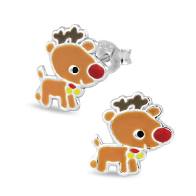 Rudolph Reindeer Stud Earrings