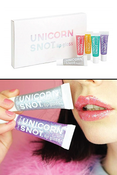 Unicorn Snot Glitter Lip Gloss Set | Christmas Gifts for Teen Girls