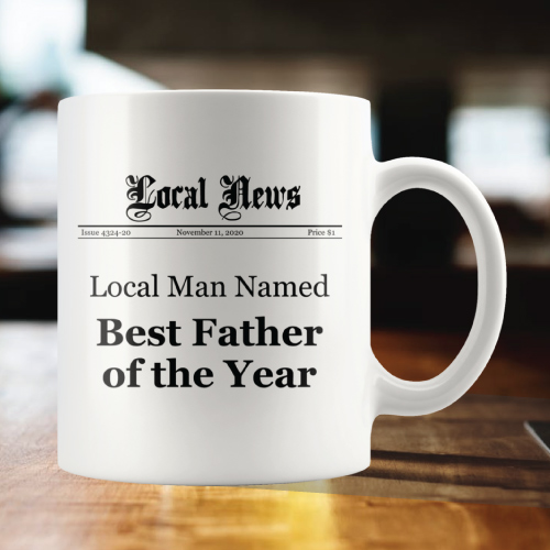 Best Father of the Year Mug