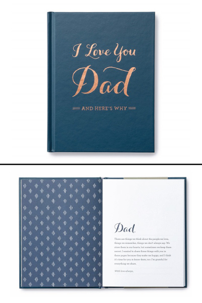 I Love You Dad Journal