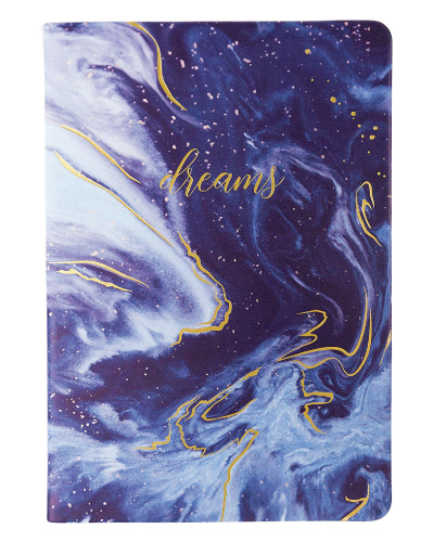 Blue Marble Dreams Quote Notebook