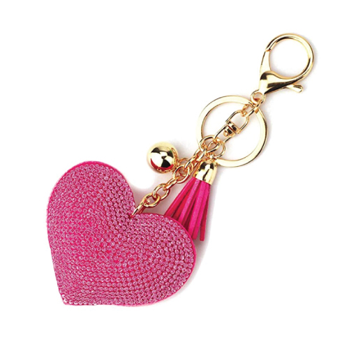 Elesa Miracle Love Heart Tassel Keychain