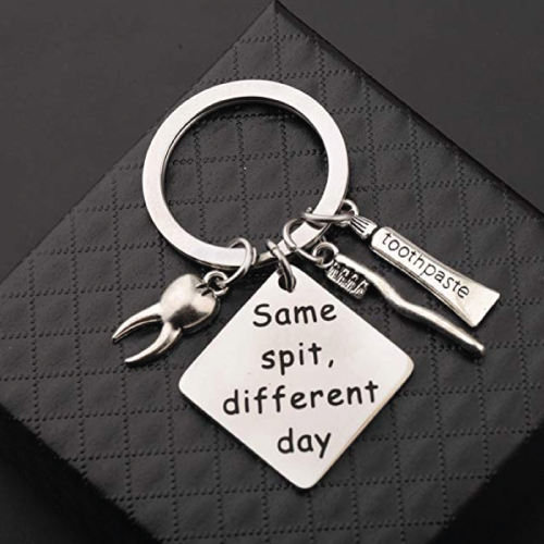 Funny Dentist Quote Keychain