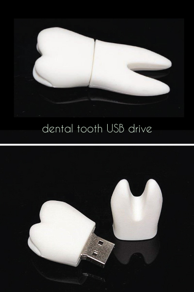 White Tooth USB DriveÂ 